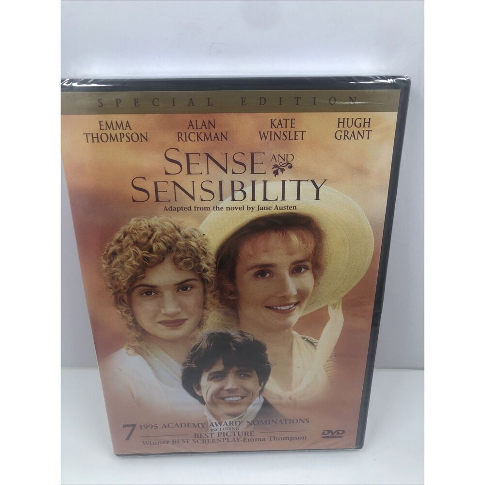 *Sense And Sensibility (DVD, 1995)Kate Winslet, Hugh Grant SpecialEdition Sealed